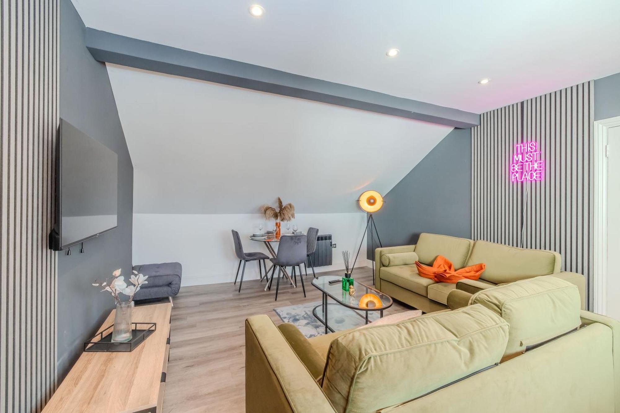 Luxe City Living L 2-Bedroom Flat With Free Parking 布赖顿 外观 照片