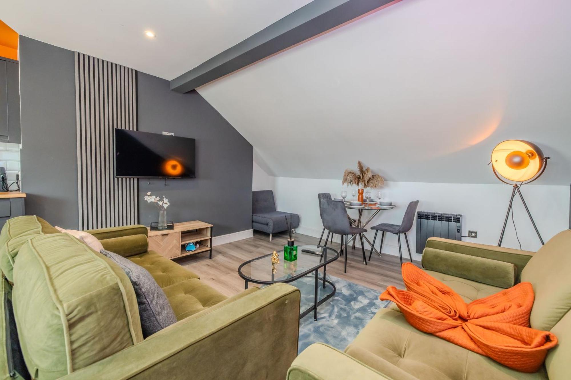 Luxe City Living L 2-Bedroom Flat With Free Parking 布赖顿 外观 照片