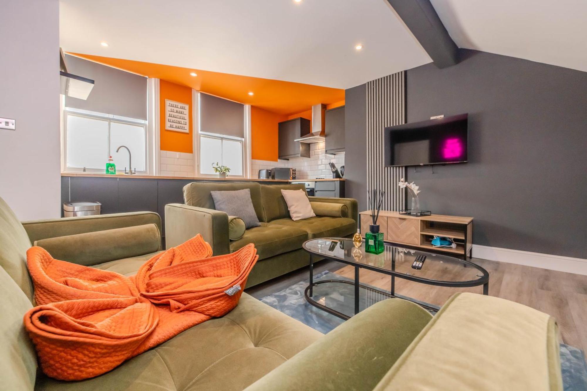 Luxe City Living L 2-Bedroom Flat With Free Parking 布赖顿 外观 照片