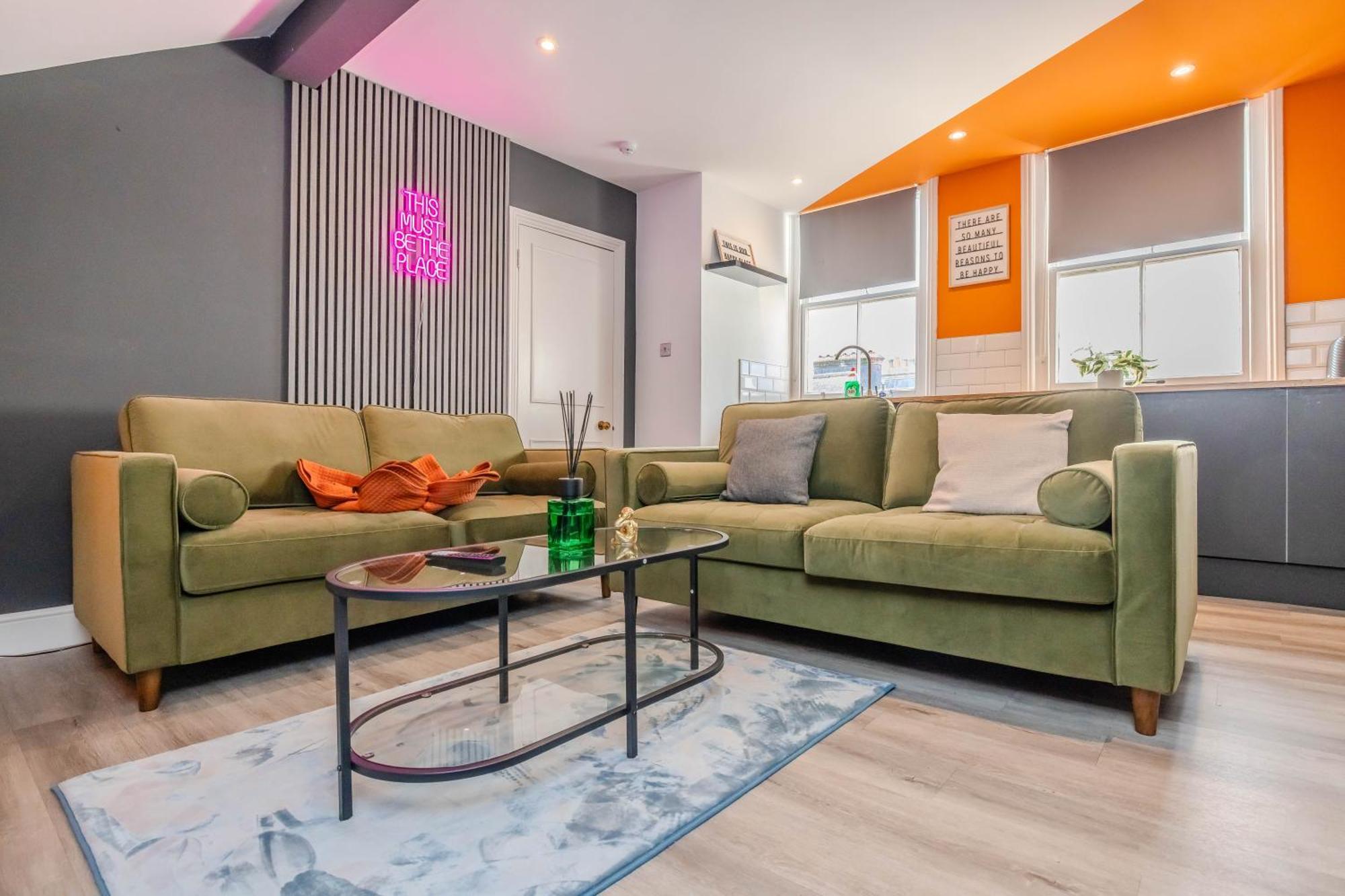 Luxe City Living L 2-Bedroom Flat With Free Parking 布赖顿 外观 照片