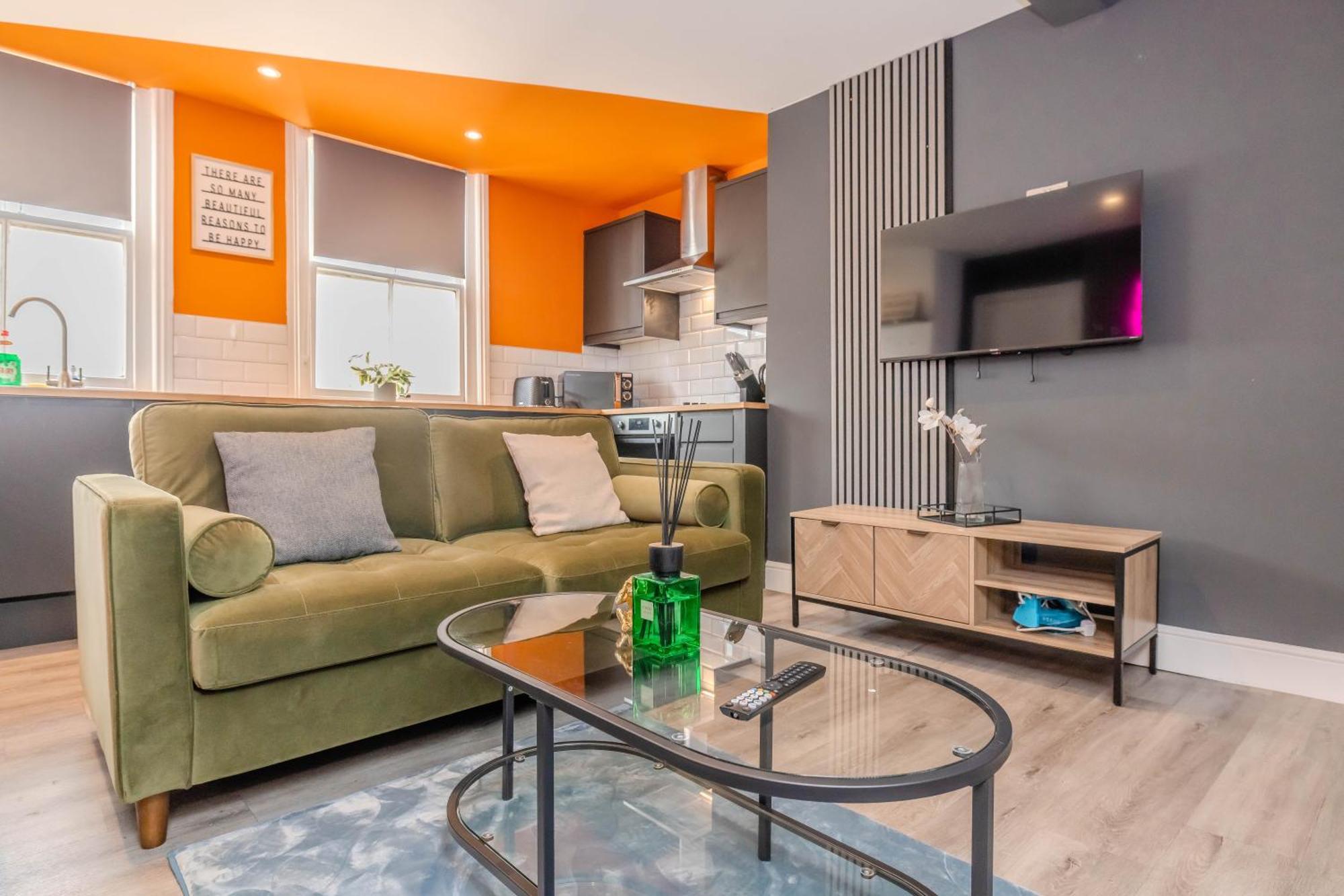 Luxe City Living L 2-Bedroom Flat With Free Parking 布赖顿 外观 照片