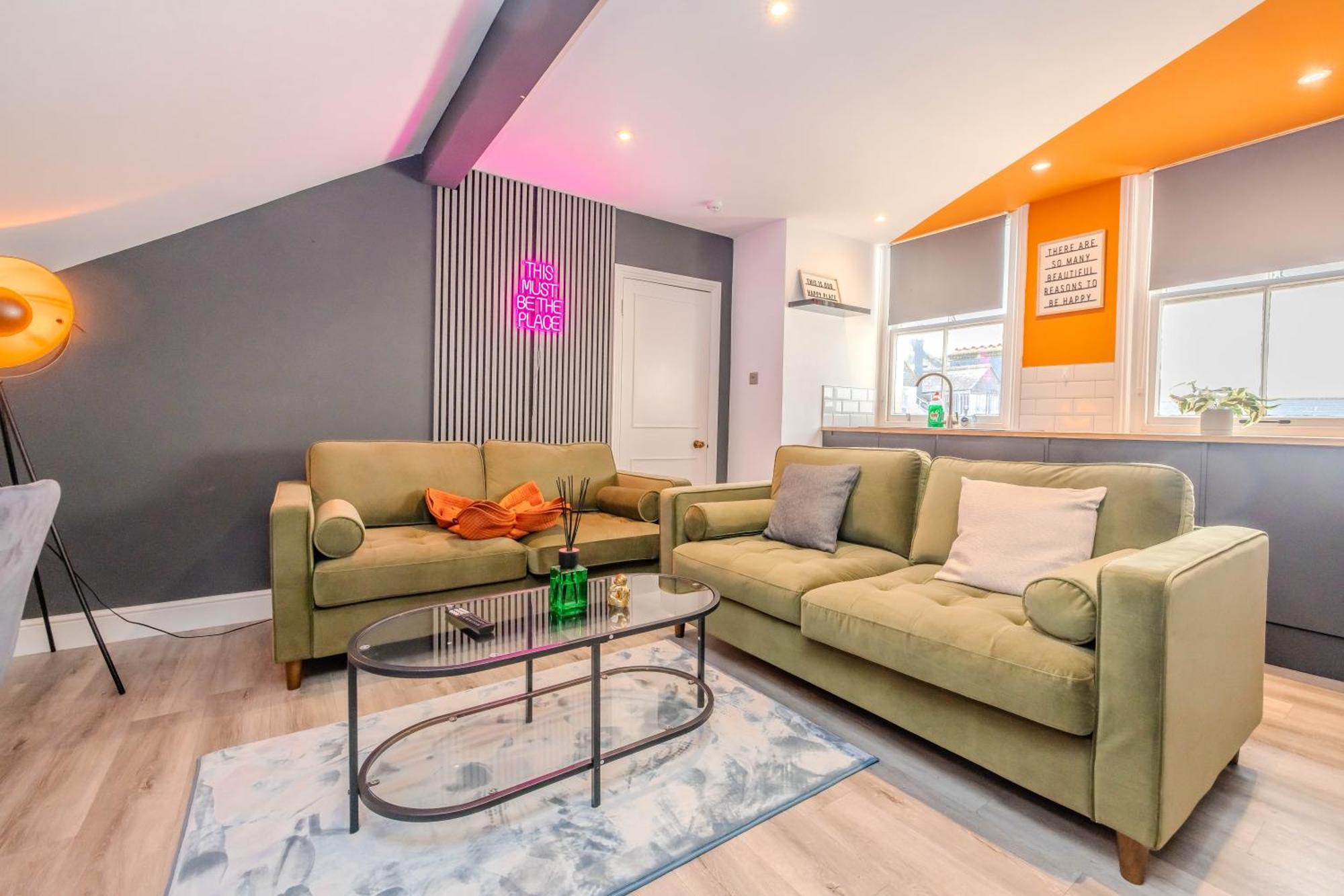 Luxe City Living L 2-Bedroom Flat With Free Parking 布赖顿 外观 照片
