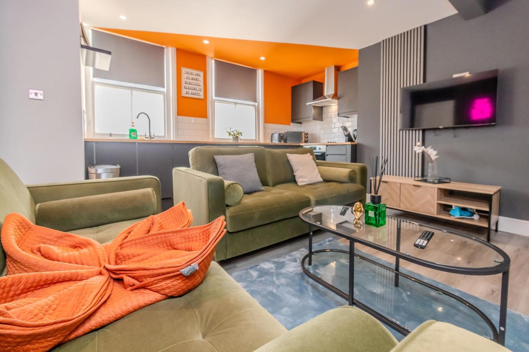 Luxe City Living L 2-Bedroom Flat With Free Parking 布赖顿 外观 照片